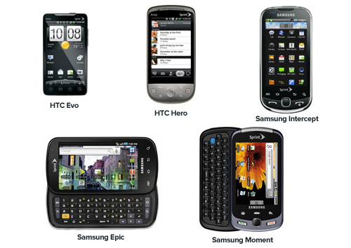 Sprint Android Mobile Phones